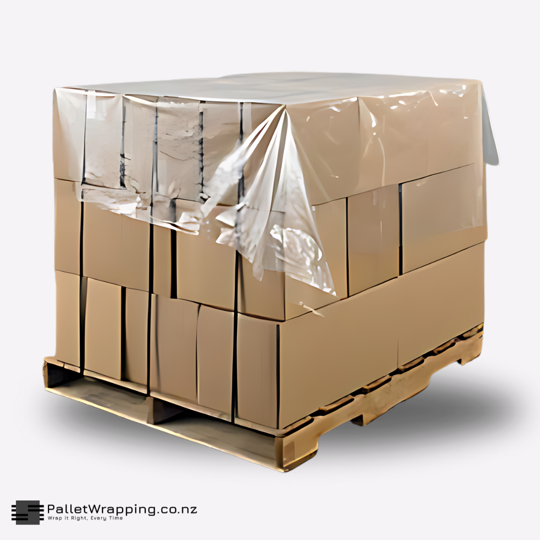 Pallet top cover clear