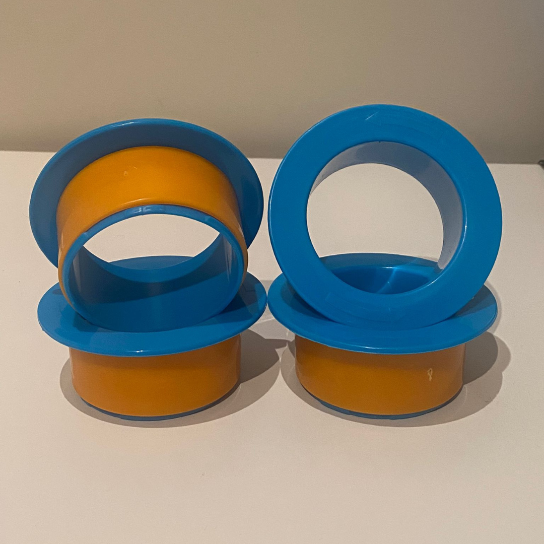 Stretch Wrap Dispenser 2 Pair Plastic Hand Saver Fit2 Stretch Wrap Dispenser 2 Pair Plastic Hand Saver Fit